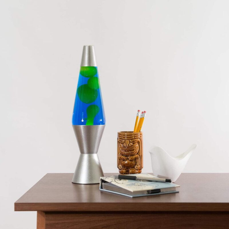 14.5” LAVA Lamp – Yellow/Blue/Silver - US 1619