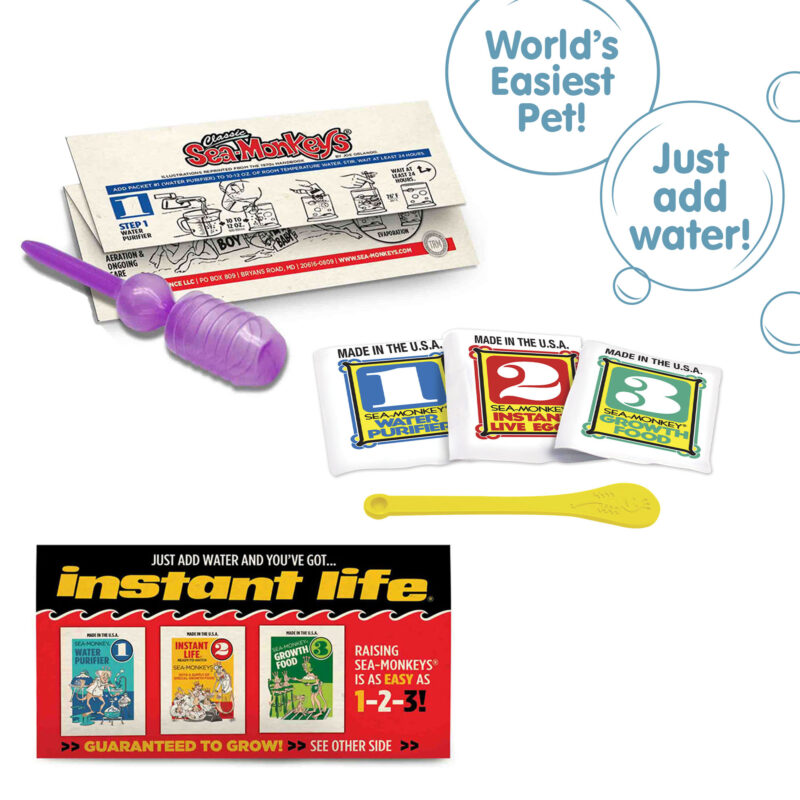 Sea-Monkeys Retro Instant Life - US 7650