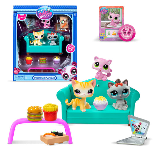 Littlest Pet Shop Diner Dash Play Pack - US 5755