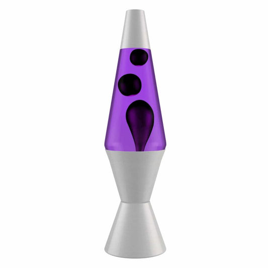 14.5’’ LAVA Lamp – Black &amp; Purple - US 9241