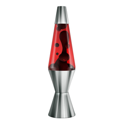 14.5″ Lava Lamp Chrome Plated Crimson - US 6490
