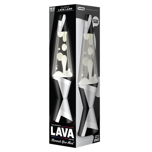 14.5″ Lava Lamp Polygonal White Tone - US 6874