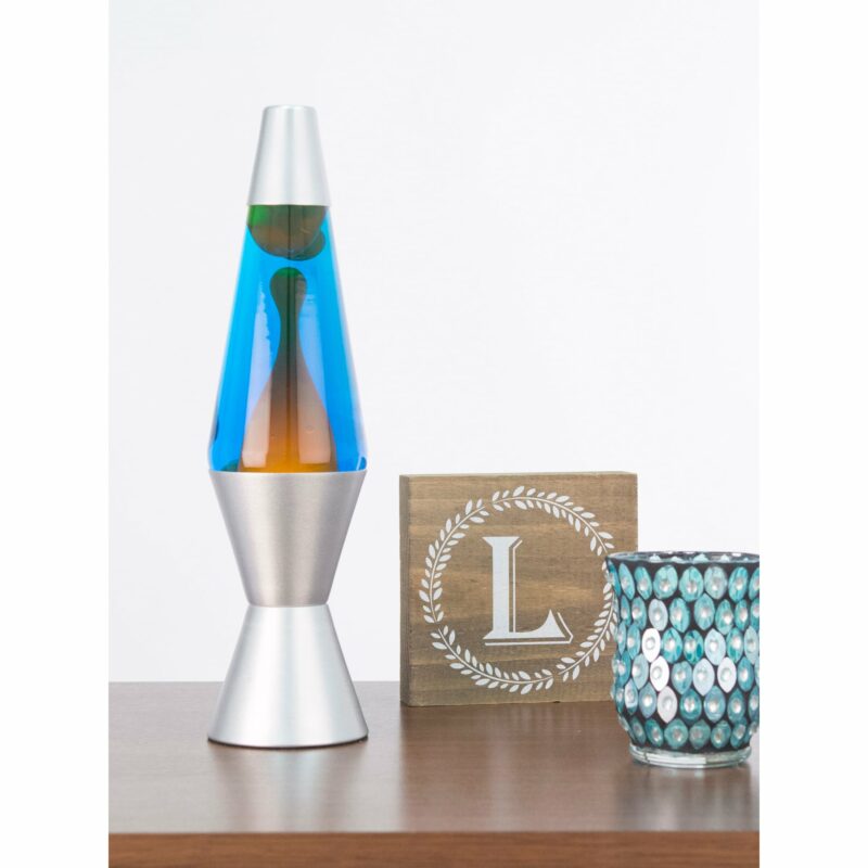 14.5” LAVA Lamp – Orange/Blue/Silver - US 4798
