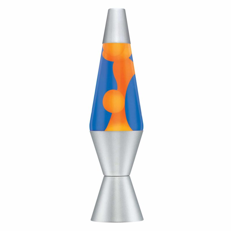 14.5” LAVA Lamp – Orange/Blue/Silver - US 4798