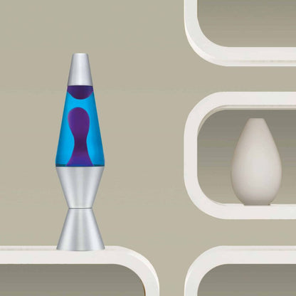 14.5″ LAVA Lamp – Purple/Blue/Silver - US 1590