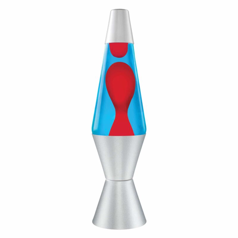 14.5″ LAVA Lamp – Red/Blue/Silver - US 5485