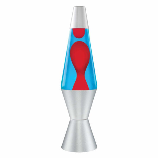 14.5″ LAVA Lamp – Red/Blue/Silver - US 5485
