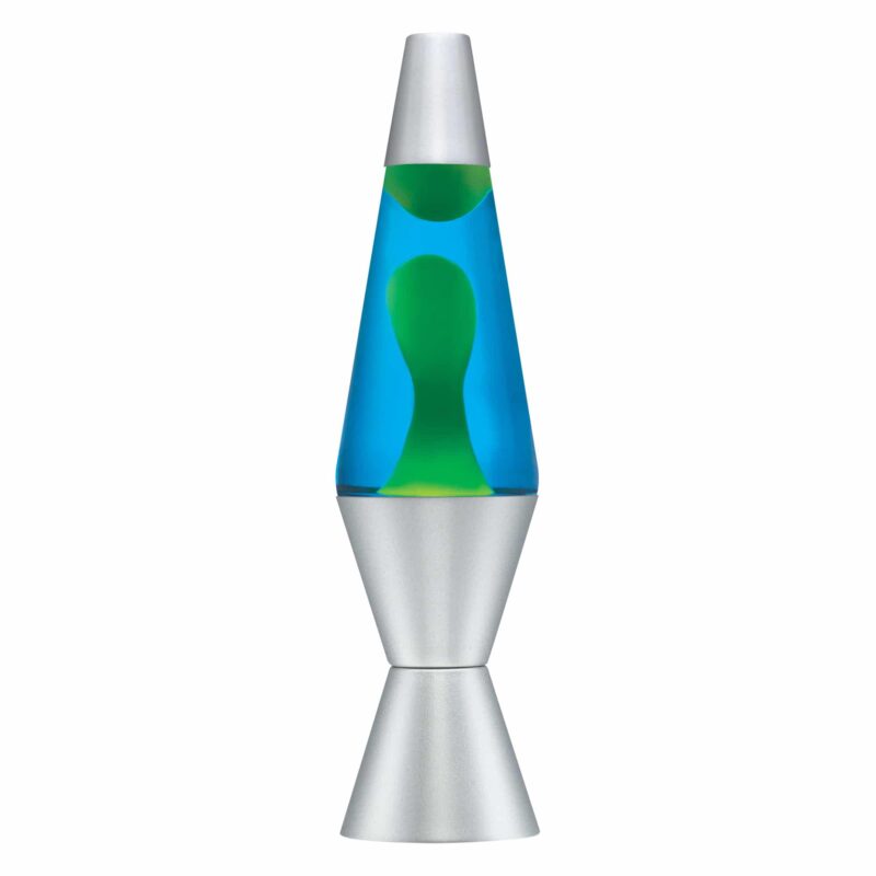 14.5” LAVA Lamp – Yellow/Blue/Silver - US 1619