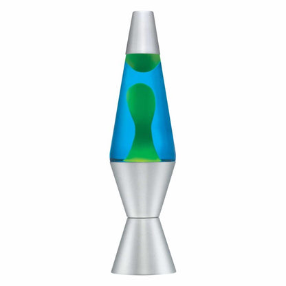 14.5” LAVA Lamp – Yellow/Blue/Silver - US 1619