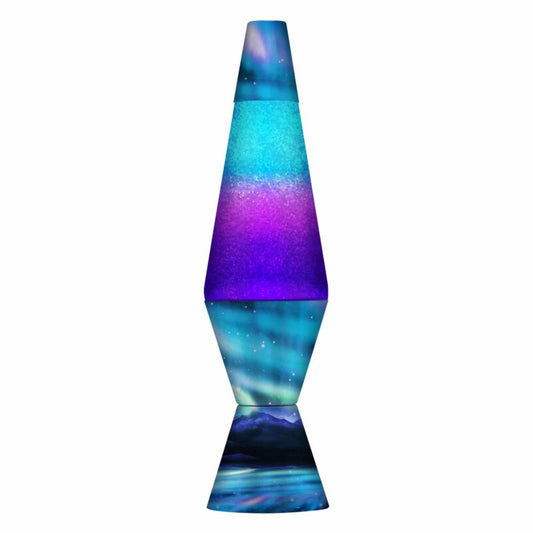 14.5″ LAVA Lamp Colormax Northern Lights – Glitter - US 2795