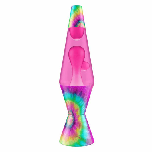 14.5″ LAVA Lamp – Tie Dye Pink Spiral - US 6154