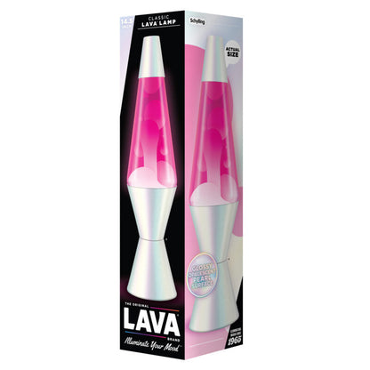 14.5″ Lava Lamp Opalescent Pearl - US 4827