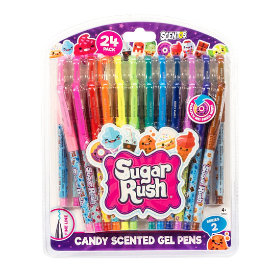 24 Sugar Rush Gel Pens – Scented - US 8441