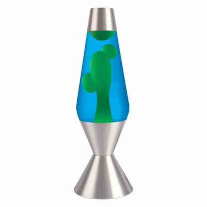 16.3″ LAVA Lamp – Yellow/Blue/Silver - US 9185