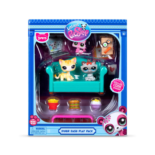 Littlest Pet Shop Diner Dash Play Pack - US 5755