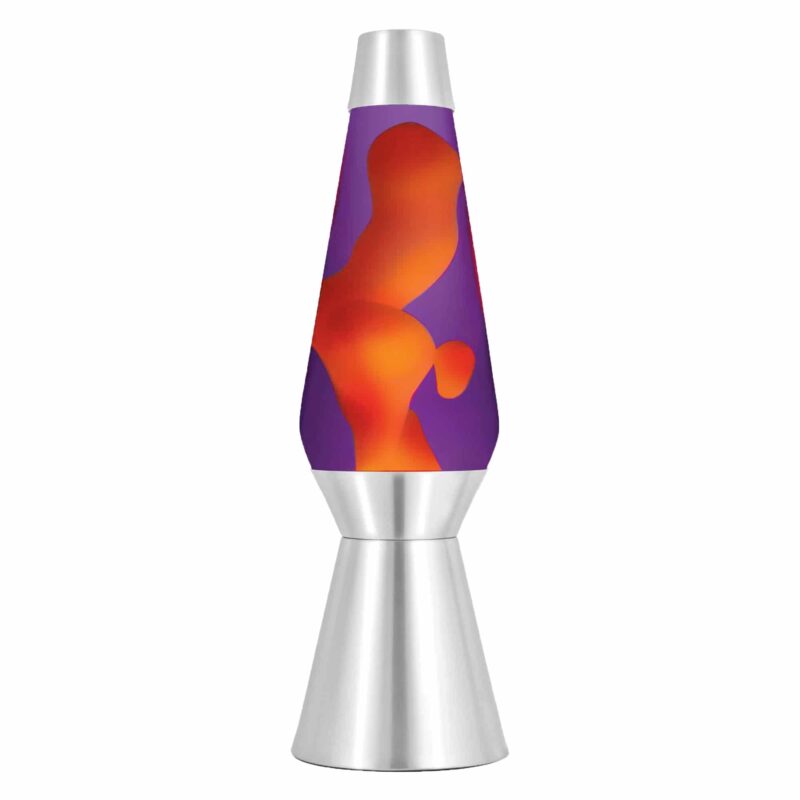 27″ LAVA Lamp Grande – Yellow/Purple/Silver - US 4961