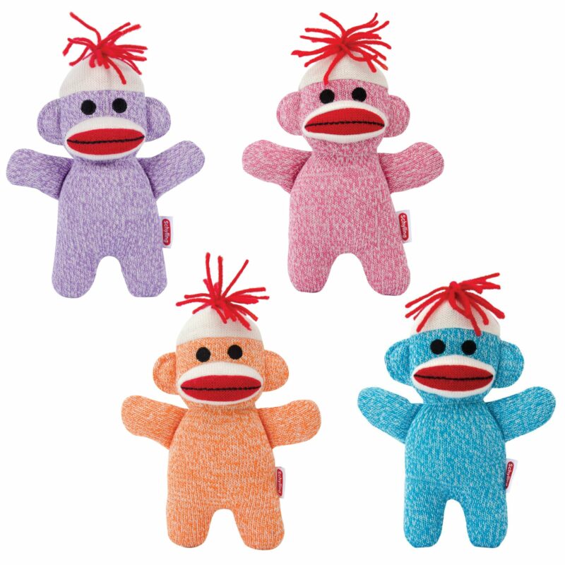 Sock Monkey Babies – Assorted Colors - US 5263