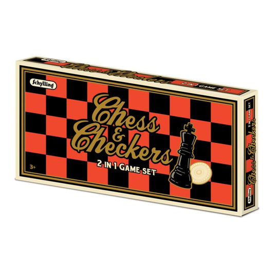 Chess &amp; Checkers Set - US 6925