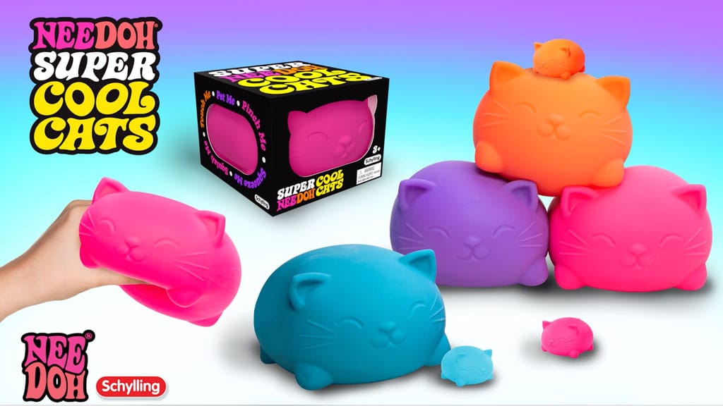 Super NeeDoh Cool Cats - US 2602