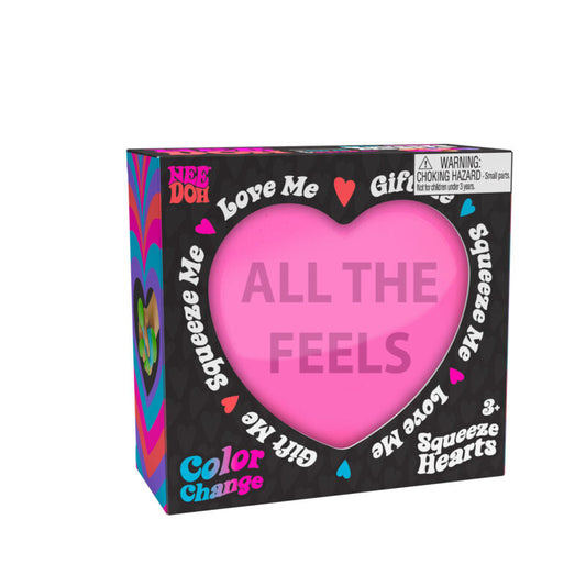NeeDoh Color Change Squeeze Heart - US 3577