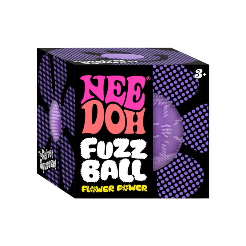 NeeDoh Fuzz Ball Flower Power - US 4177