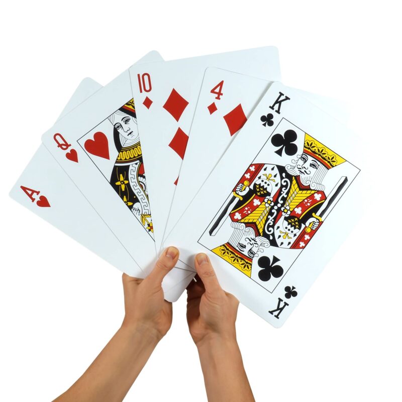 Jumbo Playing Cards - US 6639