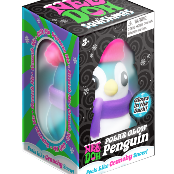 NeeDoh Polar Glow Penguin - US 5776