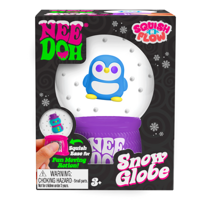 NeeDoh Squish N Flow Snow Globe - US 6408