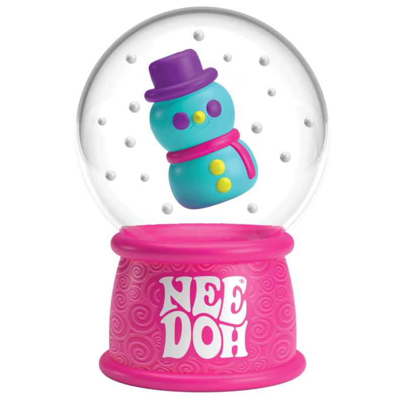 NeeDoh Squish N Flow Snow Globe - US 6408