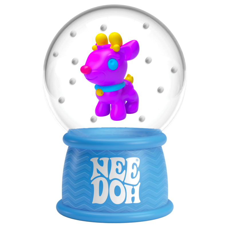 NeeDoh Squish N Flow Snow Globe - US 6408