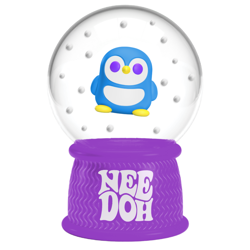 NeeDoh Squish N Flow Snow Globe - US 6408