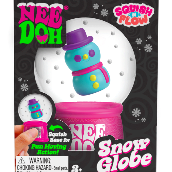 NeeDoh Squish N Flow Snow Globe - US 6408