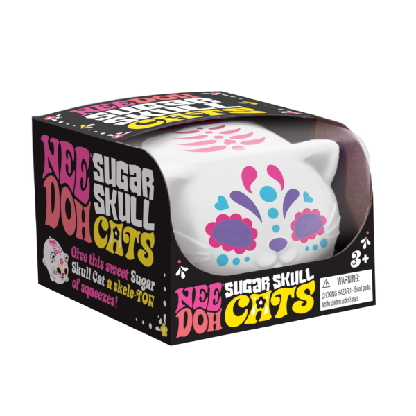NeeDoh Sugar Skull Cats - US 6105