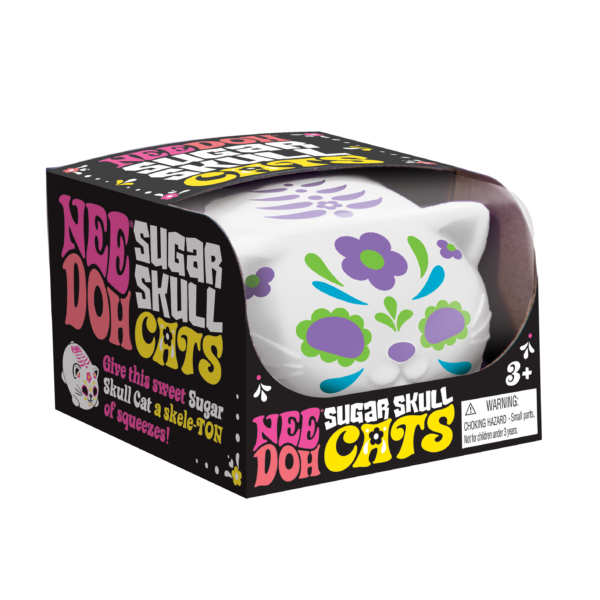 NeeDoh Sugar Skull Cats - US 6105