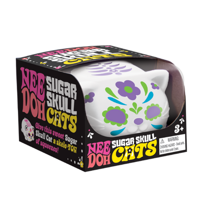 NeeDoh Sugar Skull Cats - US 6105