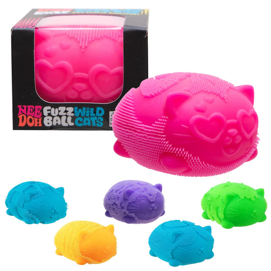 NeeDoh® Fuzz Ball Wild Cats - US 2588